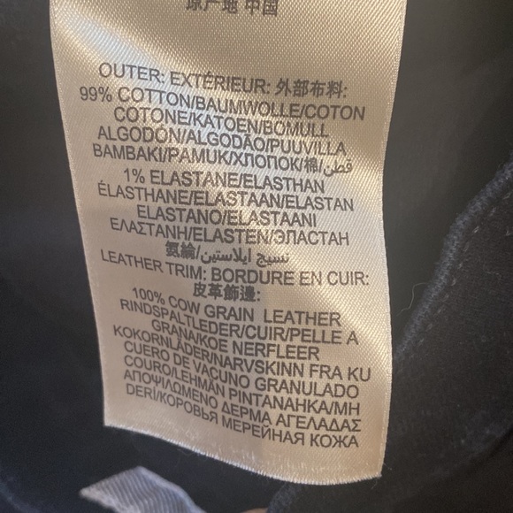 Mens Burberry Brit JEANS BLACK! Straight Like New! Flawless! 32 x 32”🔥🖤 - Picture 6 of 11